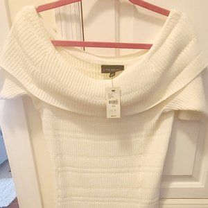 Transitional short sleeve sweater